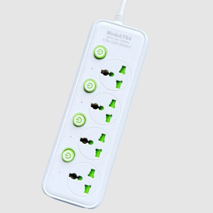 UK standard power strip with multiple USB outlets