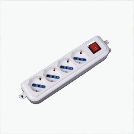European Standard USB Master Switch Power Strip