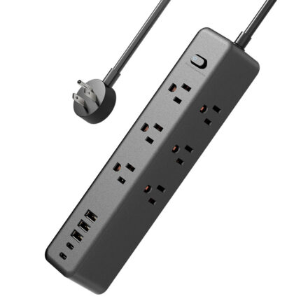 USB Power Strip with US Standard Plugs