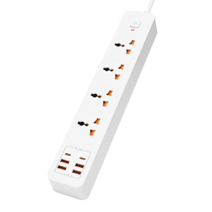 US, UK, and European standard power strips/extension cords