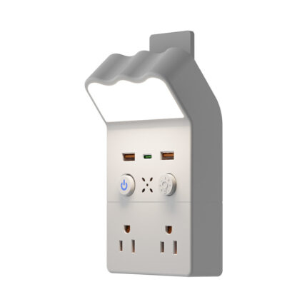Universal Adapter Plug for US/UK Plugs with Night Light