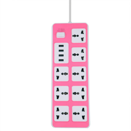 UK Standard Power Strip with 4 USB Ports