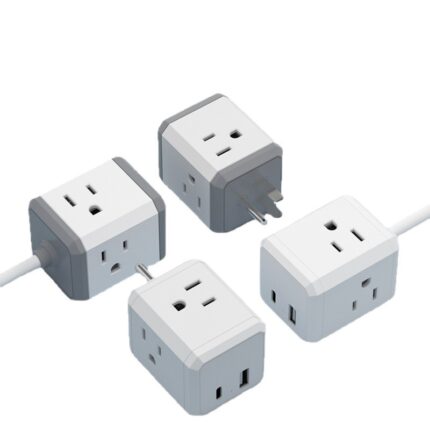 New US-Spec Wall Plugs Japanese-Spec US-Standard Cube Sockets Wired & Wireless Models