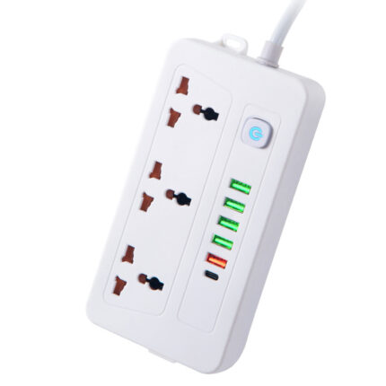 UK Standard, US Standard, European Standard Power Strip with Type PD Extension Cord