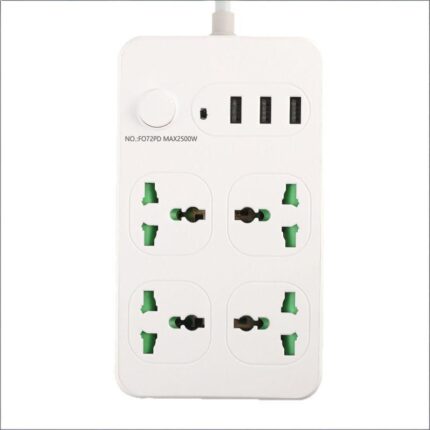 8-in-1 Universal Power Strip with USB-C PD ⚡