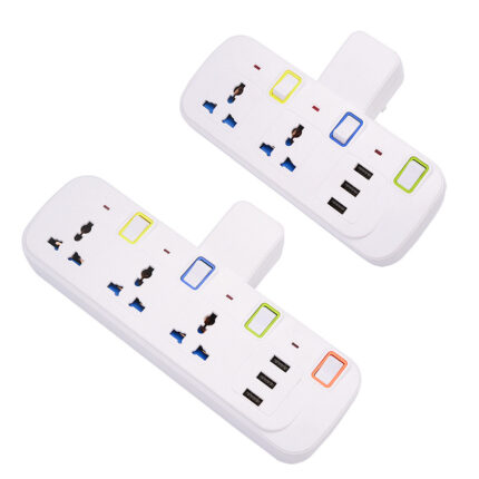 UK Standard Multi-Port Wireless Power Strip Converter with USB Socket